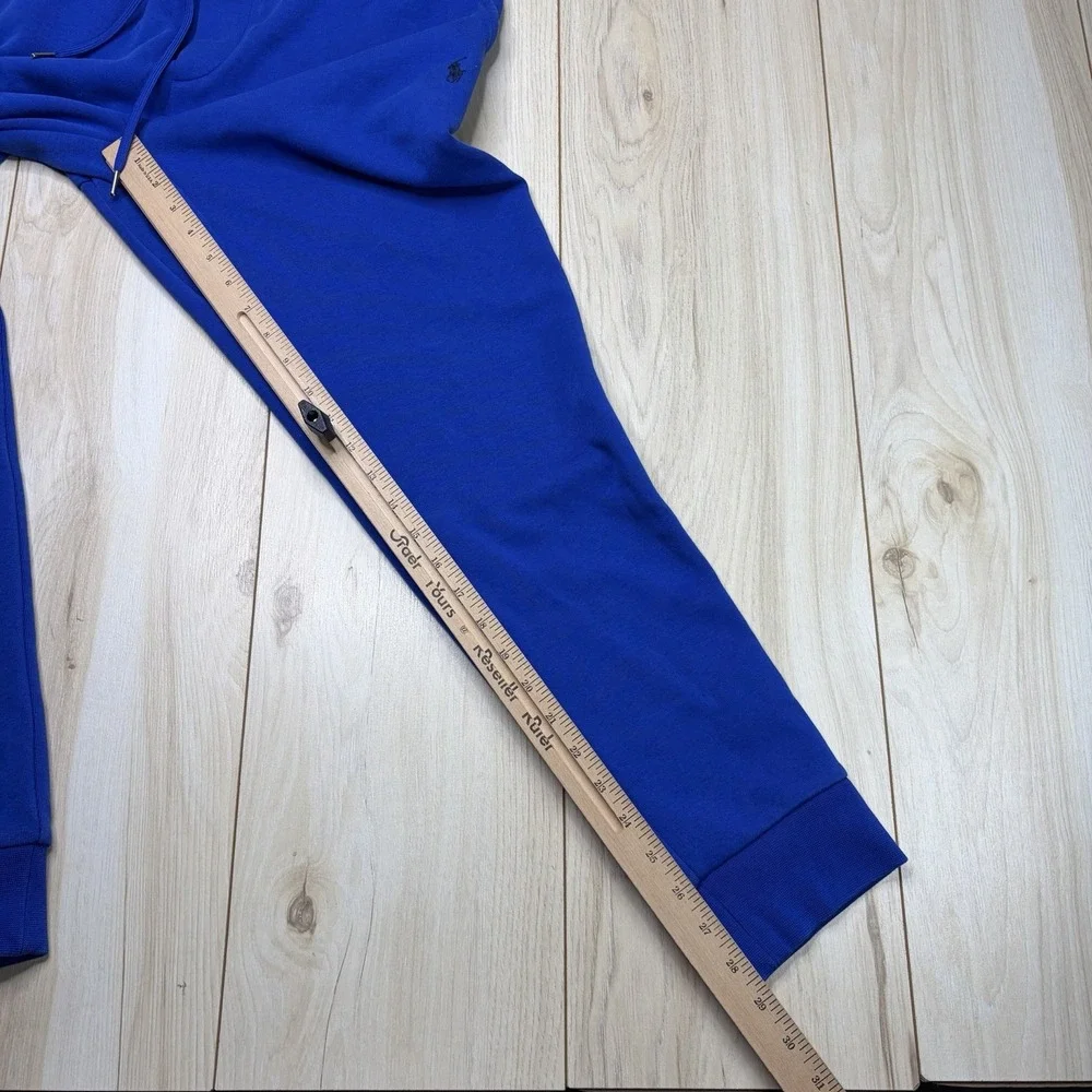 Polo Ralph Lauren Double Knit Jogger Sweatpants Mens Size Medium Blue